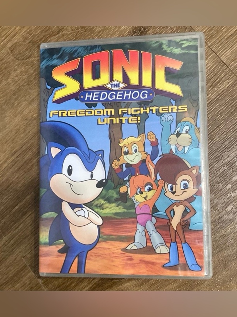 Sonic the Hedgehog: Freedom Fighters Unite! DVD Rare Collectible
